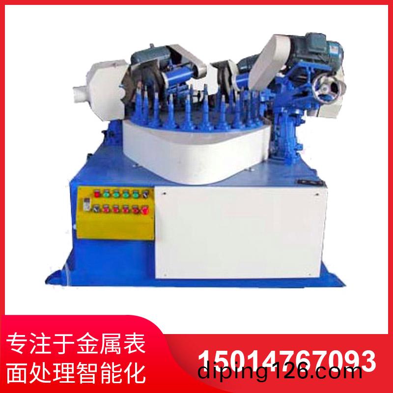 四磨頭間(jian)歇(xie)式圓盤抛光機